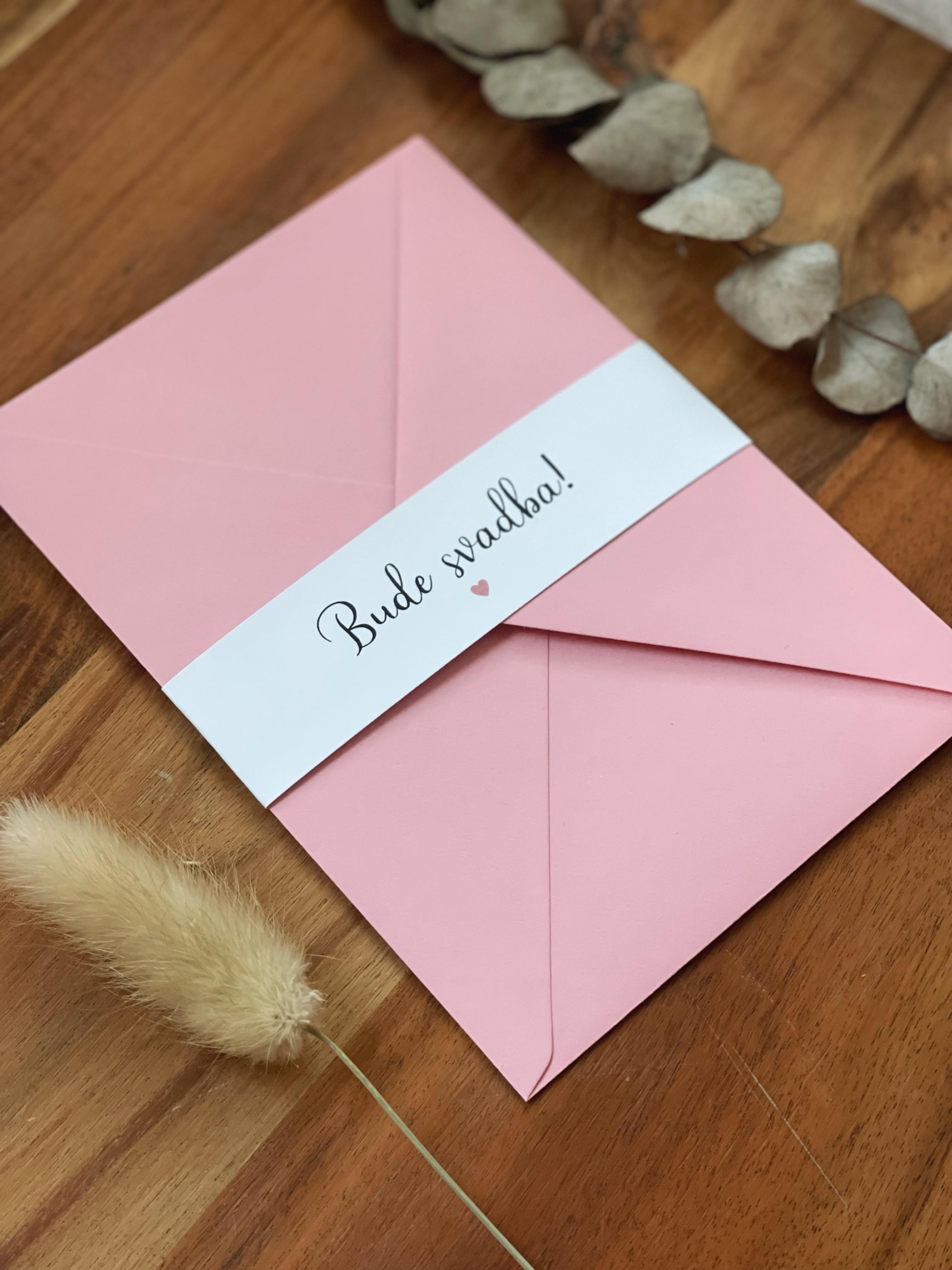 Pásik na obálku - Bude svadba